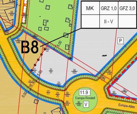 Lage Flurkarte - Grundstück in Kabelsketal zum Kaufen