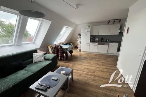 Wohn- und Essbereich - Etagenwohnung mit 67,70 m&sup2; in Apen / Augustfehn zur Miete