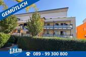 Poing, 2-Zimmer - Ideal geschnittene 2-Zimmer-Wohnung mit Balkon +Loggia in S-Bahn-Nähe Poing