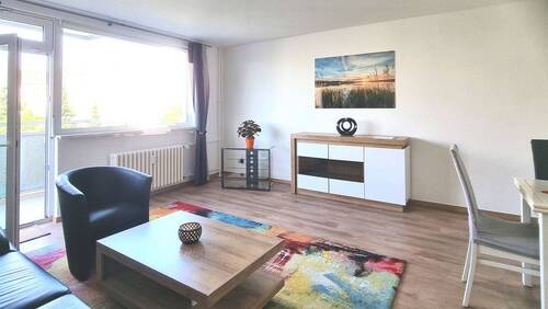Wohnzimmer - 2 Zimmer Etagenwohnung zum Kaufen in Berlin