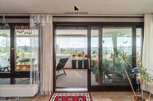 Verglaster Balkon - 