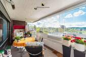 Verglaster Balkon - 