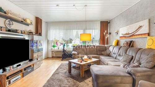 Wohnzimmer 2 - Mehrfamilienhaus, Wohnhaus mit 243,20 m&sup2; in Ladbergen zum Kaufen