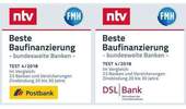 Auszeichnung Baufinanzierung - 