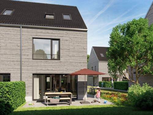 Hausansicht - 5 Zimmer Doppelhaushälfte in Gauting