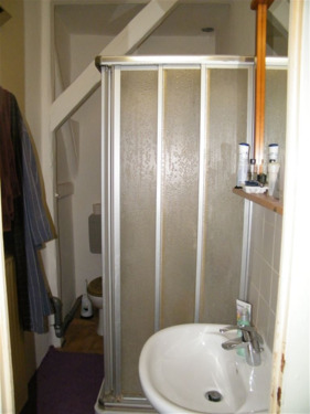 Bad im Dachgeschoss - 