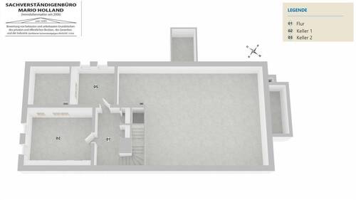 Teilunterkellerung - 