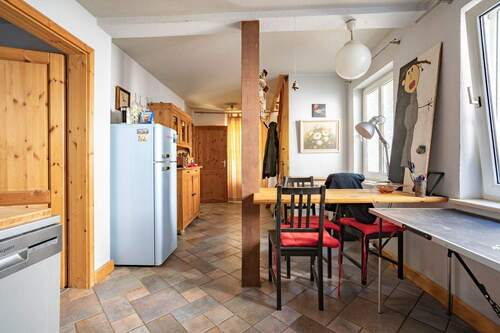 Küche Blick zum Eingang - Einfamilienhaus mit 125,00 m&sup2; in Bad Doberan zum Kaufen