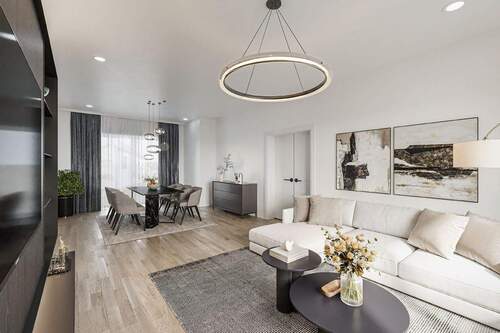 Wohnzimmer - AIGNER - Wohnqualität neu gedacht: Familiengerechtes Wohnen in ruhiger, zentraler Lage Dachaus