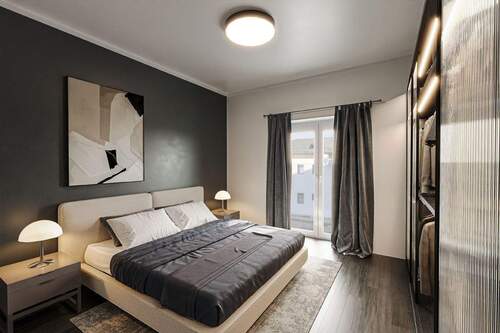 Schlafzimmer - Mehrfamilienhaus, Wohnhaus mit 215,00 m&sup2; in Dachau zum Kaufen