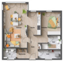 Grundriss-Bungalow-78-Erdgeschoss-Winkel-Gaeste-WC - 