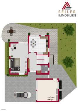 EG mit Garage - 