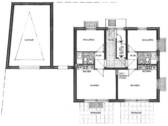 Grundriss EG - 1 Zimmer Einfamilienhaus in Sylt