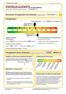 Energieausweis S.2 - 