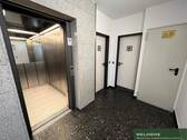 Aufzug und Toiletten - 
