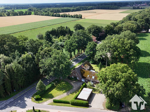 Ansicht von oben - Einfamilienhaus mit 220,00 m² in Lähden / Herßum zum Kaufen
