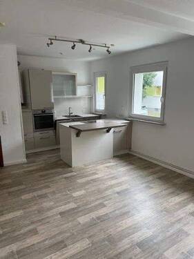 offene Küche zum Wohnzimmer - 2 Zimmer Wohnung am Ölper Holze mit Einbauküche
