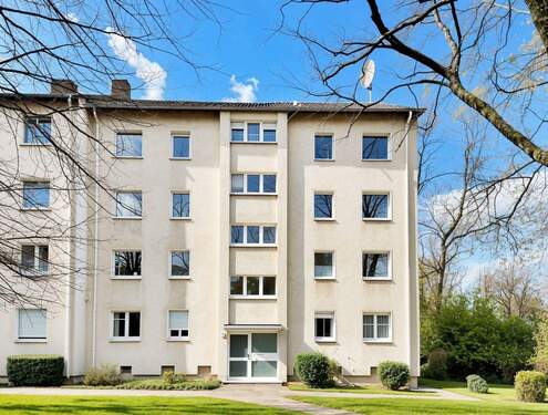 Ansicht Innenhof - 2 Zimmer Etagenwohnung zum Kaufen in Mülheim an der Ruhr