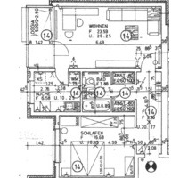 Gepflegte 2-Raum-Wohnung mit Balkon - Norderney