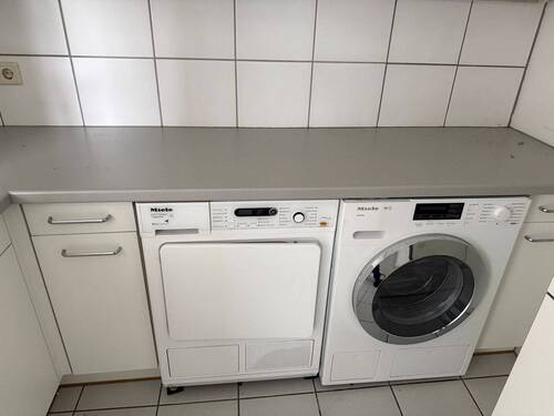 Waschmaschine und Trockner Abstellraum - 