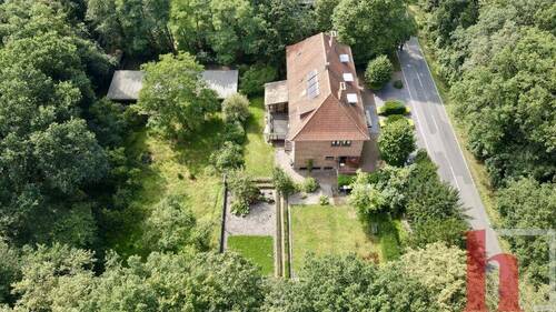 Luftbild - 1 Zimmer Einfamilienhaus in Lohne