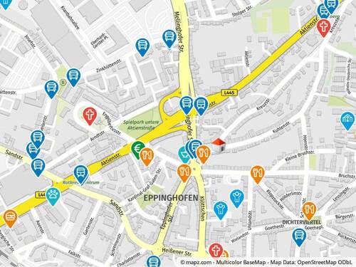 Geolyzer Kartenausschnitt - 