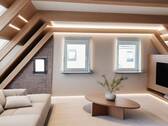 Dachgeschoss, Gestaltungsbeispiel - 