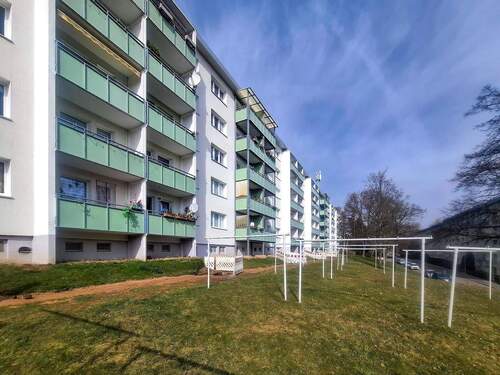 Hausansicht Balkone - 