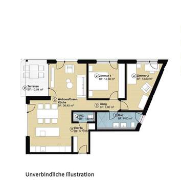 EG Whg. 2 - Haus A - 