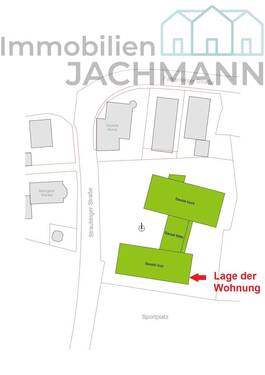 Lage der Wohnung Nr. 8+24+40 - 