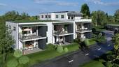 Ansicht Süden 1.jpg - Neubauwohnung im Erdgeschoss mit kleinem Garten
