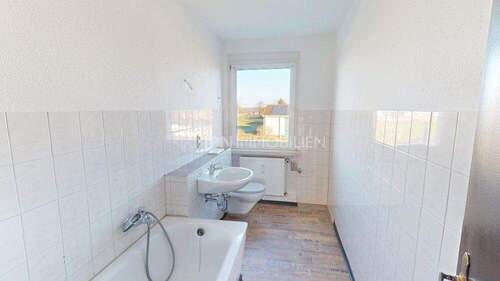 Badezimmer - Etagenwohnung mit 56,00 m&sup2; in Bad Kleinen zur Miete