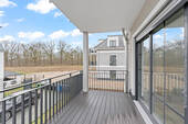 Balkon einer Obergeschosswohnung. - 