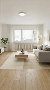 Bild 1 - Erstbezug nach energetische Sanierung: Lichtdurchflutete 3-Zimmer-Wohnung mit Balkon in Ippendorf