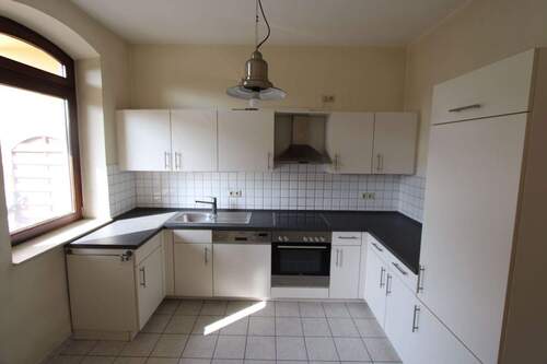 Einbauküche - 3 Zimmer Terrassenwohnung zur Miete in Oyten