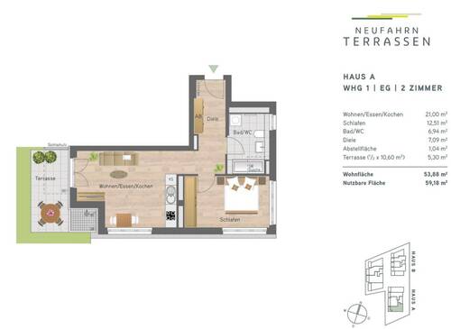 Flat Floor Plan - 