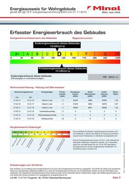 Energieausweis - 