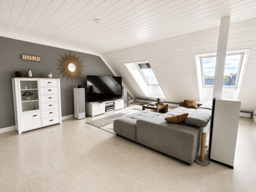 Wohnbereich - 3 Zimmer Etagenwohnung zum Kaufen in Filderstadt