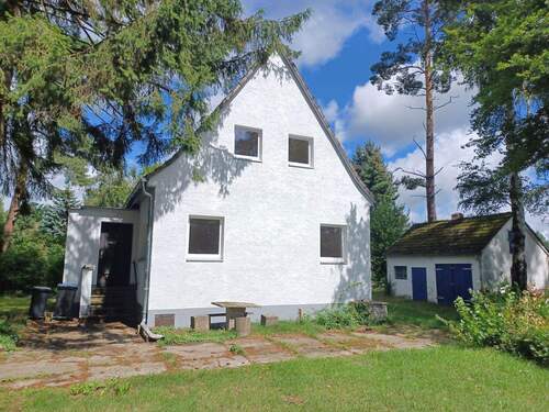 Hausansicht - Freistehendes Einfamilienhaus für Naturliebhaber