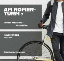 City-Lage pur! Möbelierte 2-Zimmer-Wohnung in der Kölner Innenstadt! Am Römerturm 7, !WE2