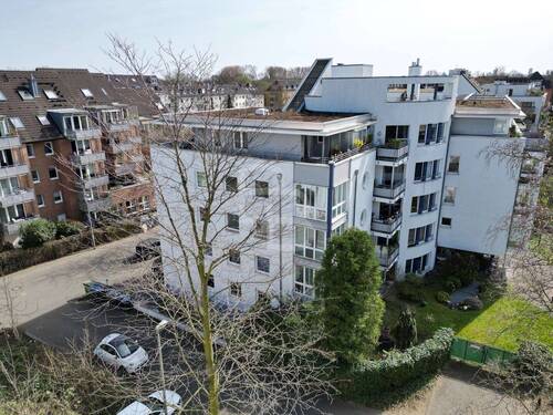 Rückansicht - Mehrfamilienhaus, Wohnhaus in Köln