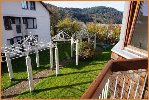 Blick vom Balkon - 