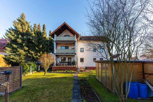 Gartenansicht (3) - 1 Zimmer Mehrfamilienhaus, Wohnhaus in Jena