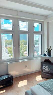 große Schlafzimmerfenster - 