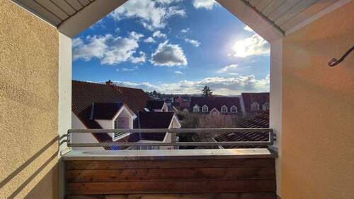 Loggia - 3-Zimmer-Loftwohnung mit überdachtem Balkon