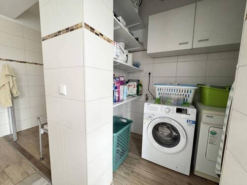 Erdgeschoss Waschmaschinenabtrennung - 