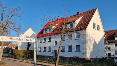 V1645 DG-WHG-links - 3 Zimmer Etagenwohnung zum Kaufen in Vechta