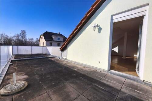 Dachterrasse - Etagenwohnung mit 65,30 m&sup2; in Naunhof zum Kaufen
