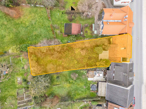 Grundstück - Baugrundstück mit großem Garten in bevorzugter Lage.