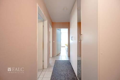 Diele gerade Blick Schlafzimmer - 